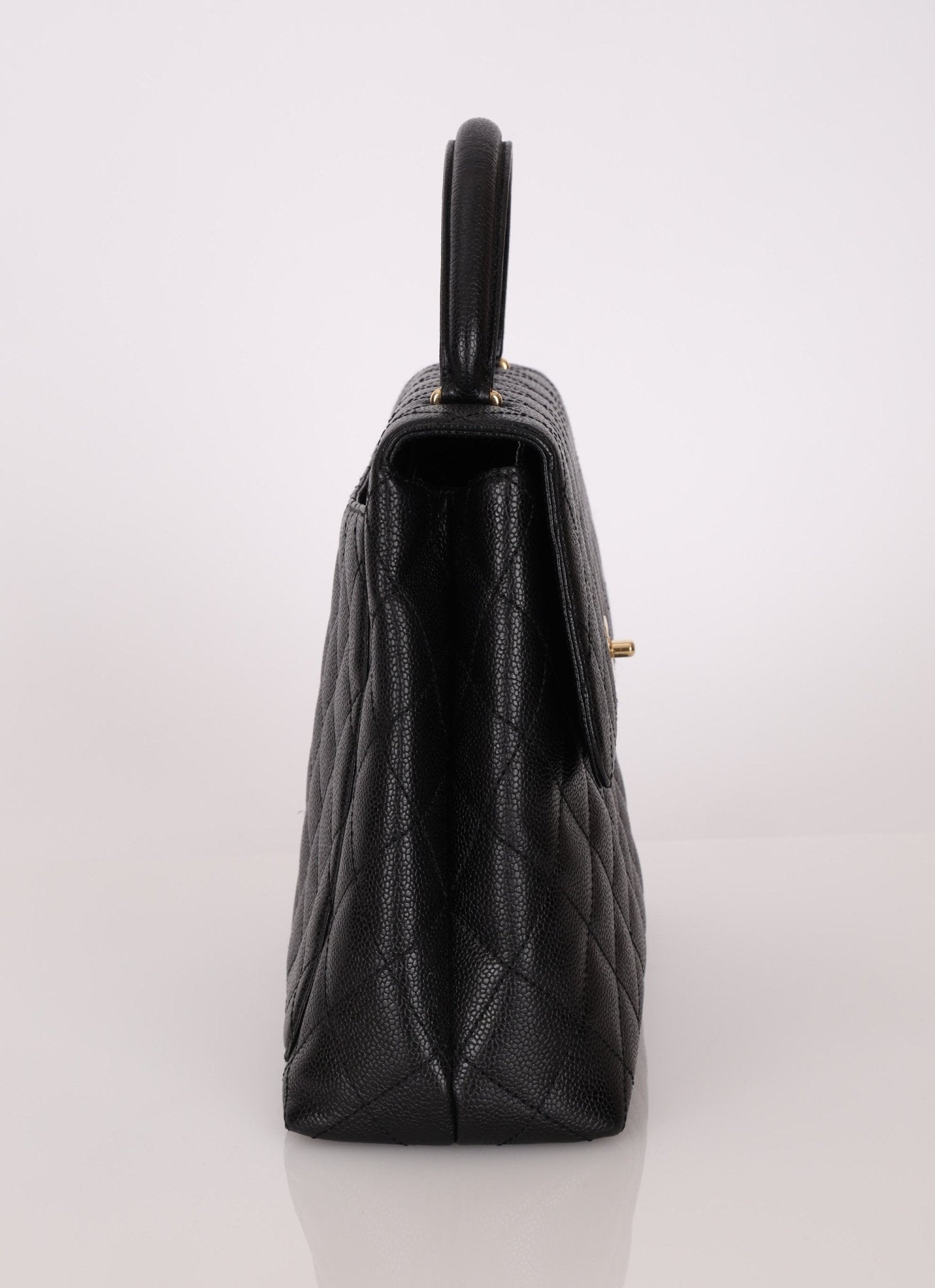 Chanel 2000 Caviar Kelly Top Handle - FashioNica