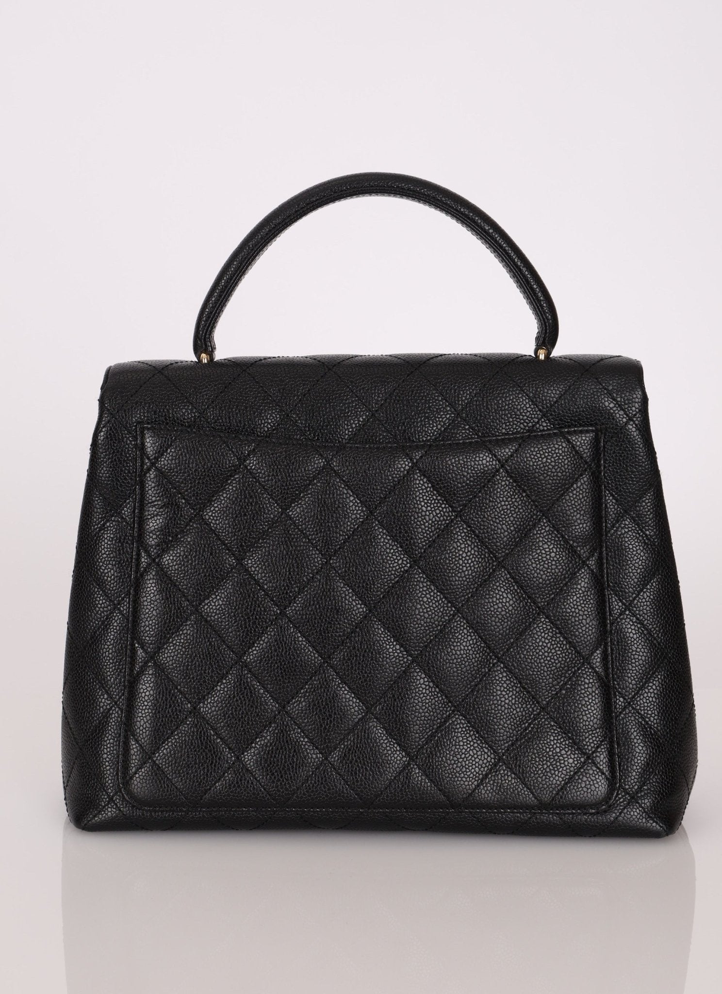 Chanel 2000 Caviar Kelly Top Handle - FashioNica