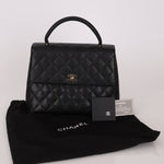 Chanel 2000 Caviar Kelly Top Handle - FashioNica