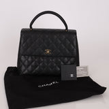 Chanel 2000 Caviar Kelly Top Handle - FashioNica