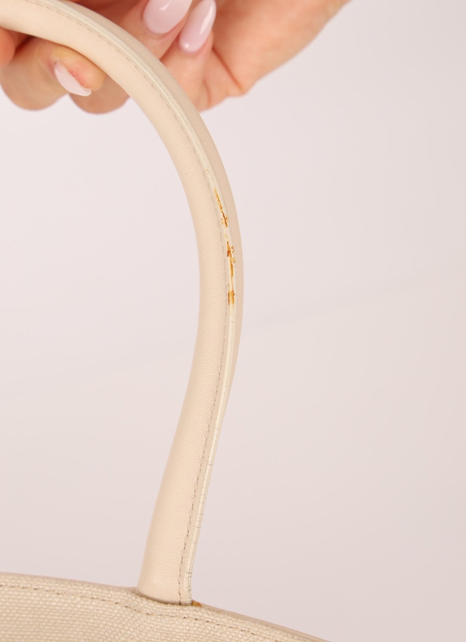 Chanel 2004 Linen Timeless Tote - FashioNica