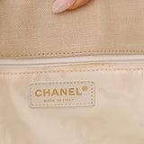 Chanel 2004 Linen Timeless Tote - FashioNica