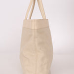 Chanel 2004 Linen Timeless Tote - FashioNica