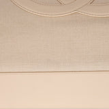Chanel 2004 Linen Timeless Tote - FashioNica