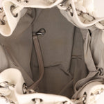 Chanel 2008 Glazed Lambskin Stravinsky Drawstring Bag - FashioNica