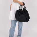 Chanel 2009 Denim Stretch Spirit CC Cabas Hobo - FashioNica
