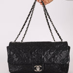 Chanel 2010 Calfskin Embossed Lucky Charms Symbol Flap Bag - FashioNica