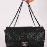 Chanel 2010 Calfskin Embossed Lucky Charms Symbol Flap Bag - FashioNica