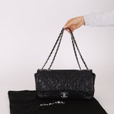 Chanel 2010 Calfskin Embossed Lucky Charms Symbol Flap Bag - FashioNica