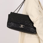 Chanel 2010 Calfskin Embossed Lucky Charms Symbol Flap Bag - FashioNica