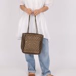 Chanel 2011 Calfskin Paris - Byzance Bronze Instanbul Chain Tote - FashioNica