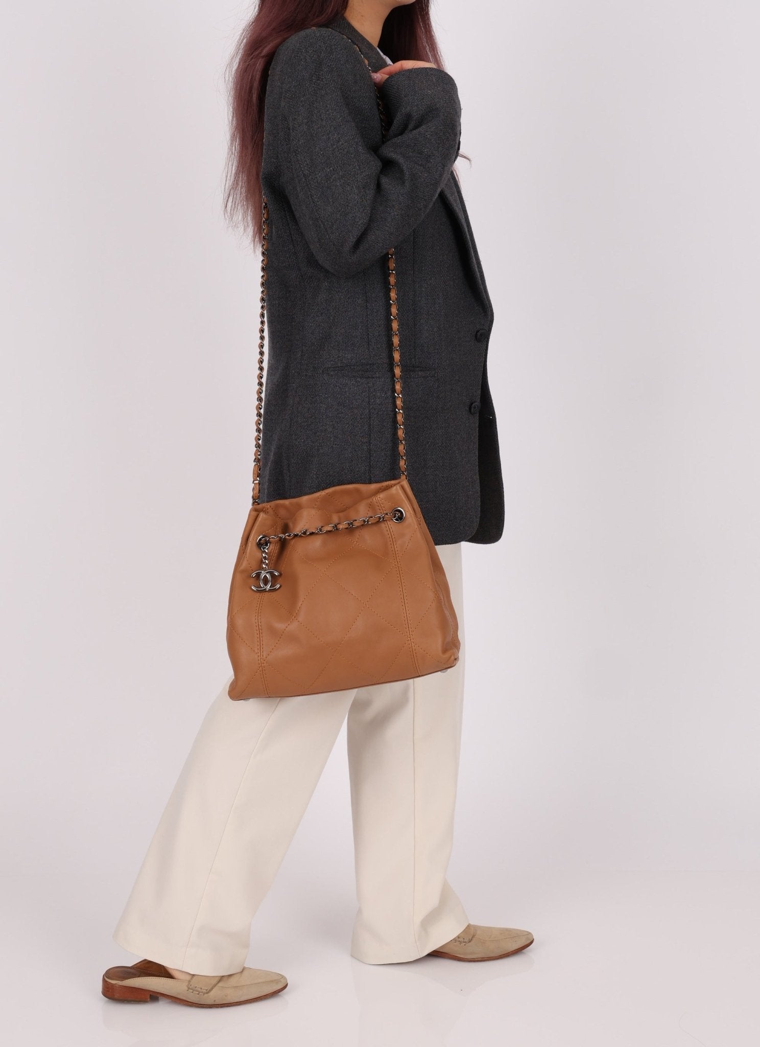 Chanel 2011 Lambskin Soft Touch Hobo - FashioNica