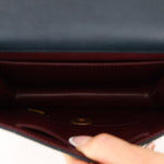 Chanel 2013 Dark Evergreen Lambskin Turnlock Square Flap Bag - FashioNica