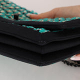 Chanel 2015 Houndstooth Tweed Single Flap - FashioNica