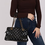 Chanel 2015 Patent CC Eyelet Tote - FashioNica