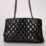 Chanel 2015 Patent CC Eyelet Tote - FashioNica