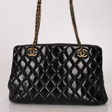 Chanel 2015 Patent CC Eyelet Tote - FashioNica