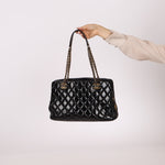 Chanel 2015 Patent CC Eyelet Tote - FashioNica
