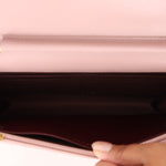 Chanel 2016 Mademoiselle Lilac Sheepskin Wallet on Chain - FashioNica