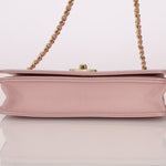 Chanel 2016 Mademoiselle Lilac Sheepskin Wallet on Chain - FashioNica