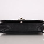 Chanel 2019 Black Caviar & Sheepskin Mademoiselle Wallet on Chain - FashioNica