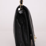 Chanel 2019 Black Caviar & Sheepskin Mademoiselle Wallet on Chain - FashioNica