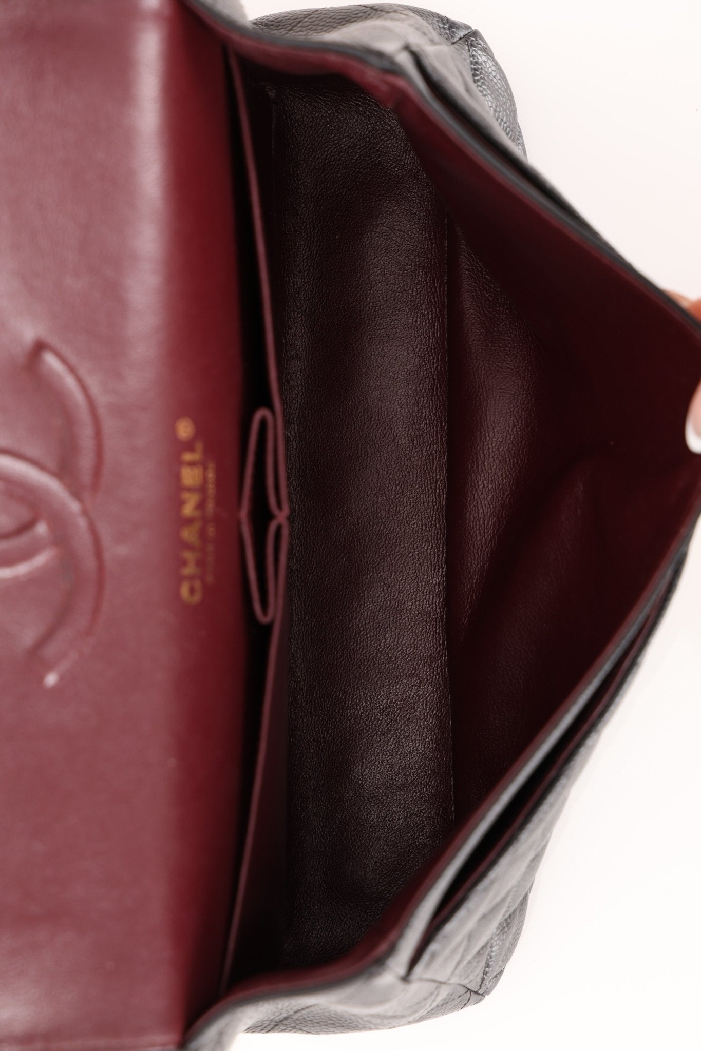 Chanel 2019 Caviar Medium Classic Double Flap GHW - FashioNica