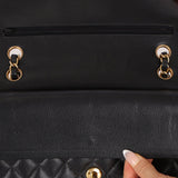 Chanel 2019 Caviar Medium Classic Double Flap GHW - FashioNica