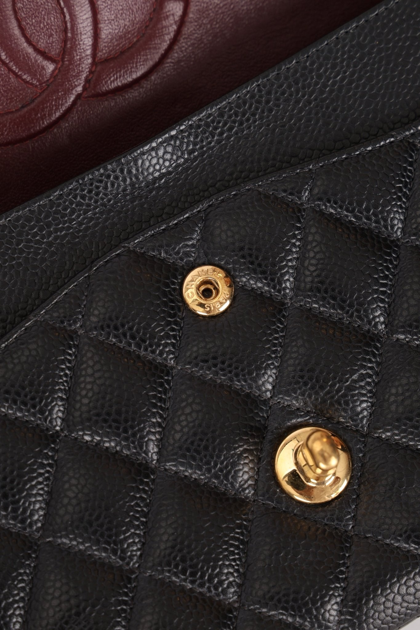 Chanel 2019 Caviar Medium Classic Double Flap GHW - FashioNica