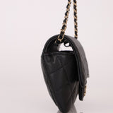 Chanel 2021 Black Caviar Sunglasses Case on Chain - FashioNica