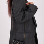 Chanel 2021 Caviar COCO Cardholder on Chain - FashioNica