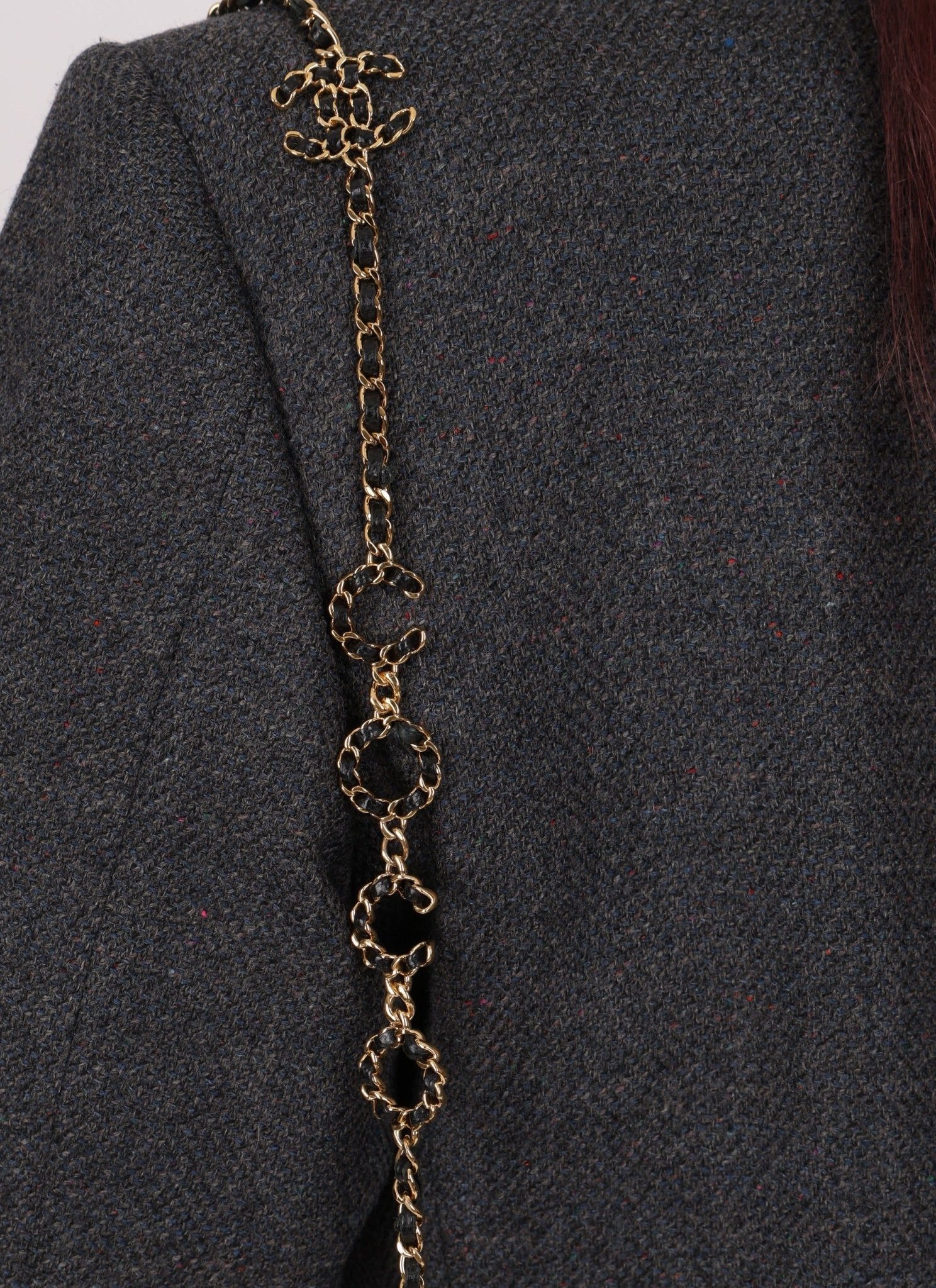 Chanel 2021 Caviar COCO Cardholder on Chain - FashioNica