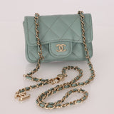 Chanel 2021 Caviar Sage Belt Bag - FashioNica