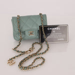 Chanel 2021 Caviar Sage Belt Bag - FashioNica