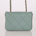 Chanel 2021 Caviar Sage Belt Bag - FashioNica