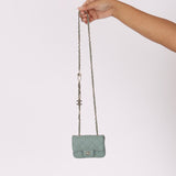 Chanel 2021 Caviar Sage Belt Bag - FashioNica