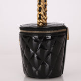 Chanel 2022 Patent Afternoon Tea Vanity on Chain - FashioNica