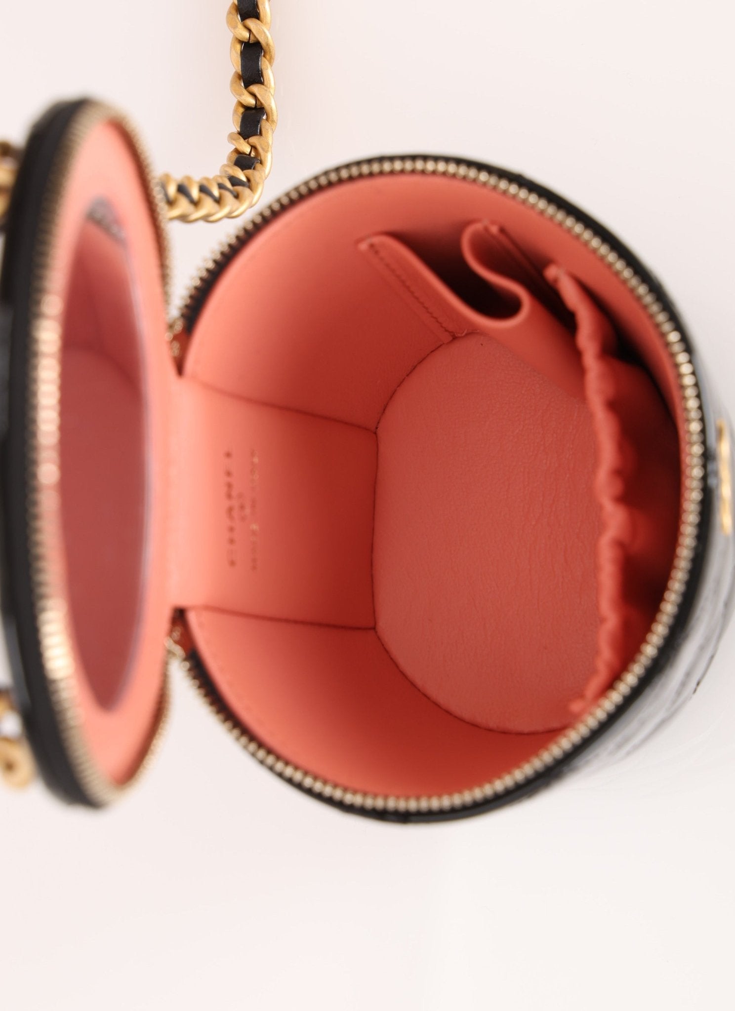 Chanel 2022 Patent Afternoon Tea Vanity on Chain - FashioNica