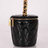 Chanel 2022 Patent Afternoon Tea Vanity on Chain - FashioNica
