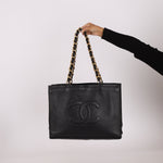 Chanel Calfskin Chunky Chain Tote - FashioNica