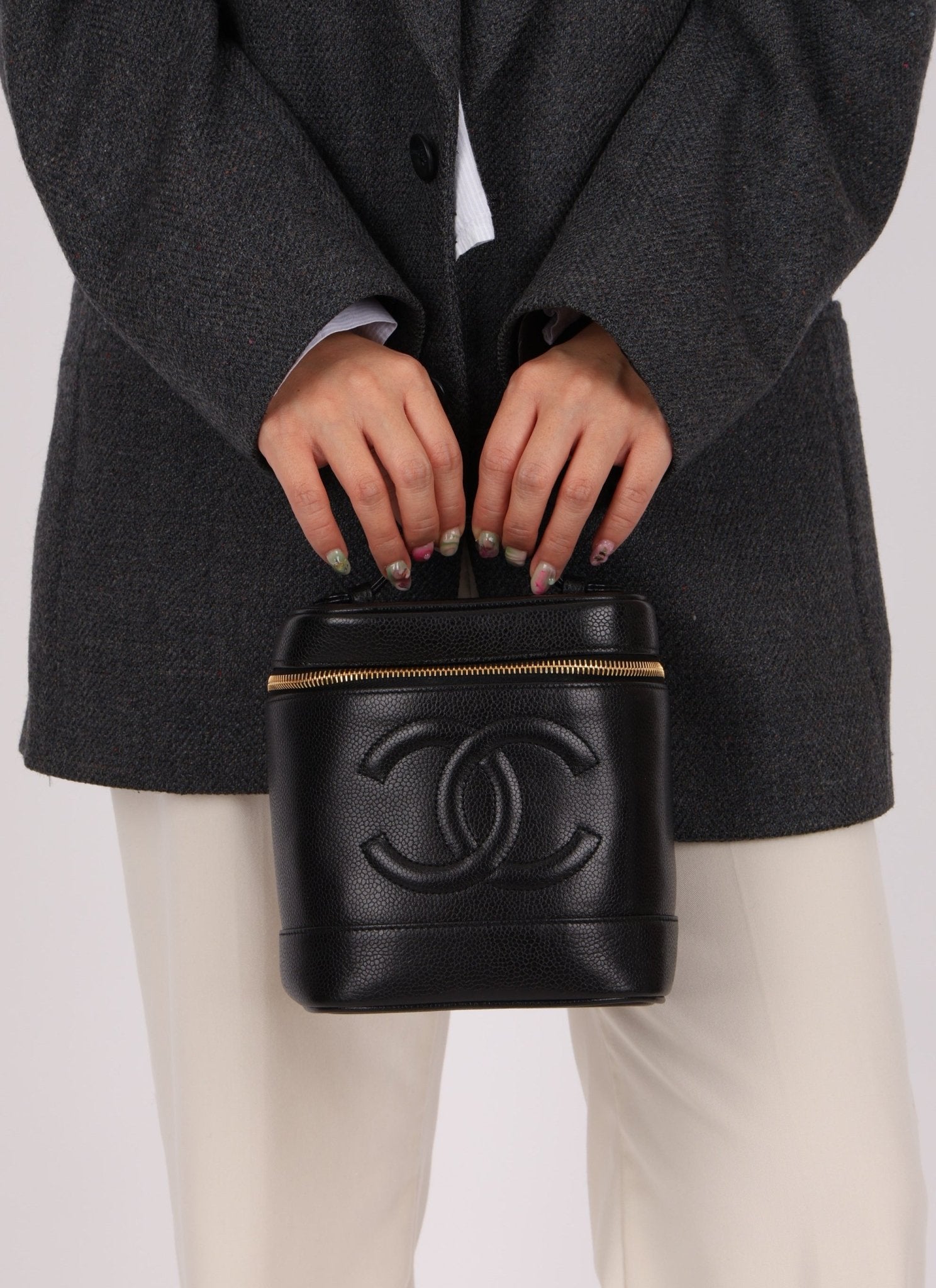 Chanel Caviar Vanity Bag - FashioNica