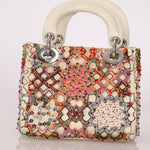 Dior 2015 Satin Beaded Mini Lady - FashioNica