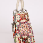 Dior 2015 Satin Beaded Mini Lady - FashioNica
