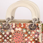 Dior 2015 Satin Beaded Mini Lady - FashioNica