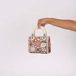 Dior 2015 Satin Beaded Mini Lady - FashioNica