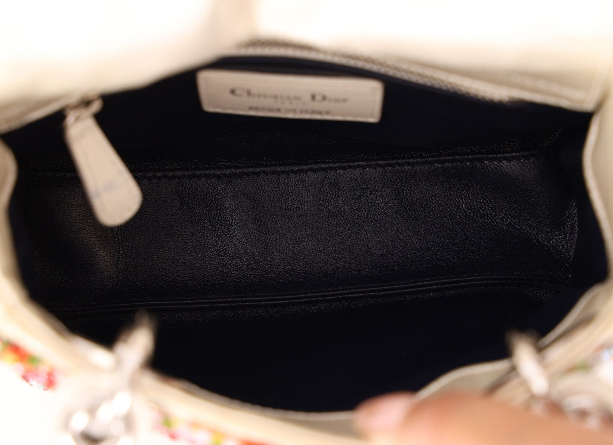 Dior 2015 Satin Beaded Mini Lady - FashioNica