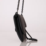 Dior 2020 Calfskin Ultra Matte Cardholder with Chain - FashioNica