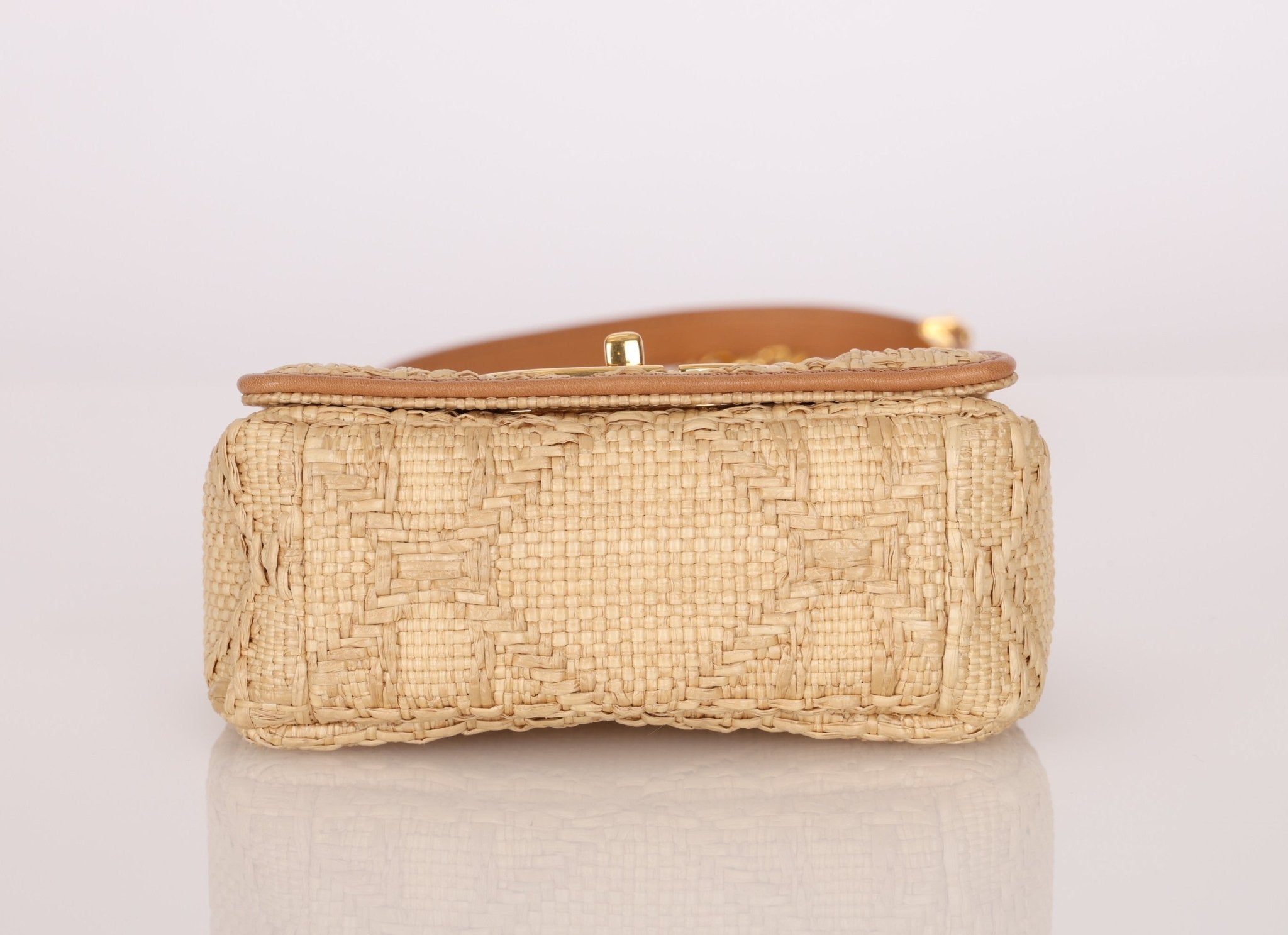 Dior 2021 Raffia Micro Caro Bag - FashioNica