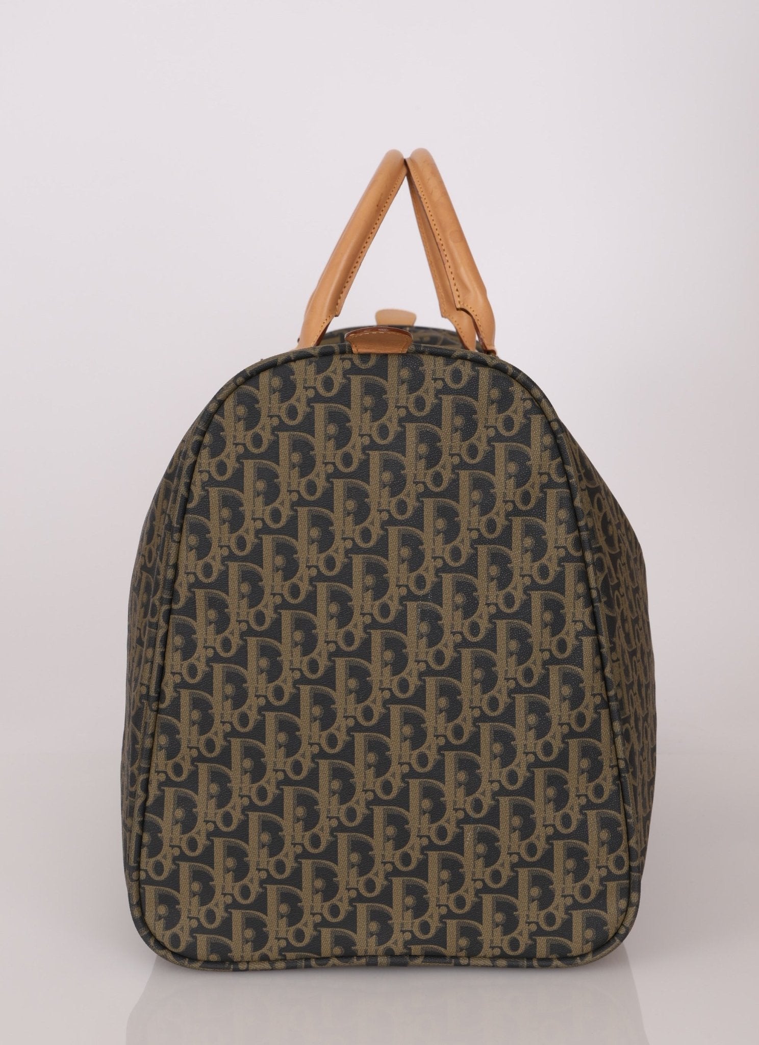 Dior Coated Canvas Trotter Weekender Duffel Bag - FashioNica