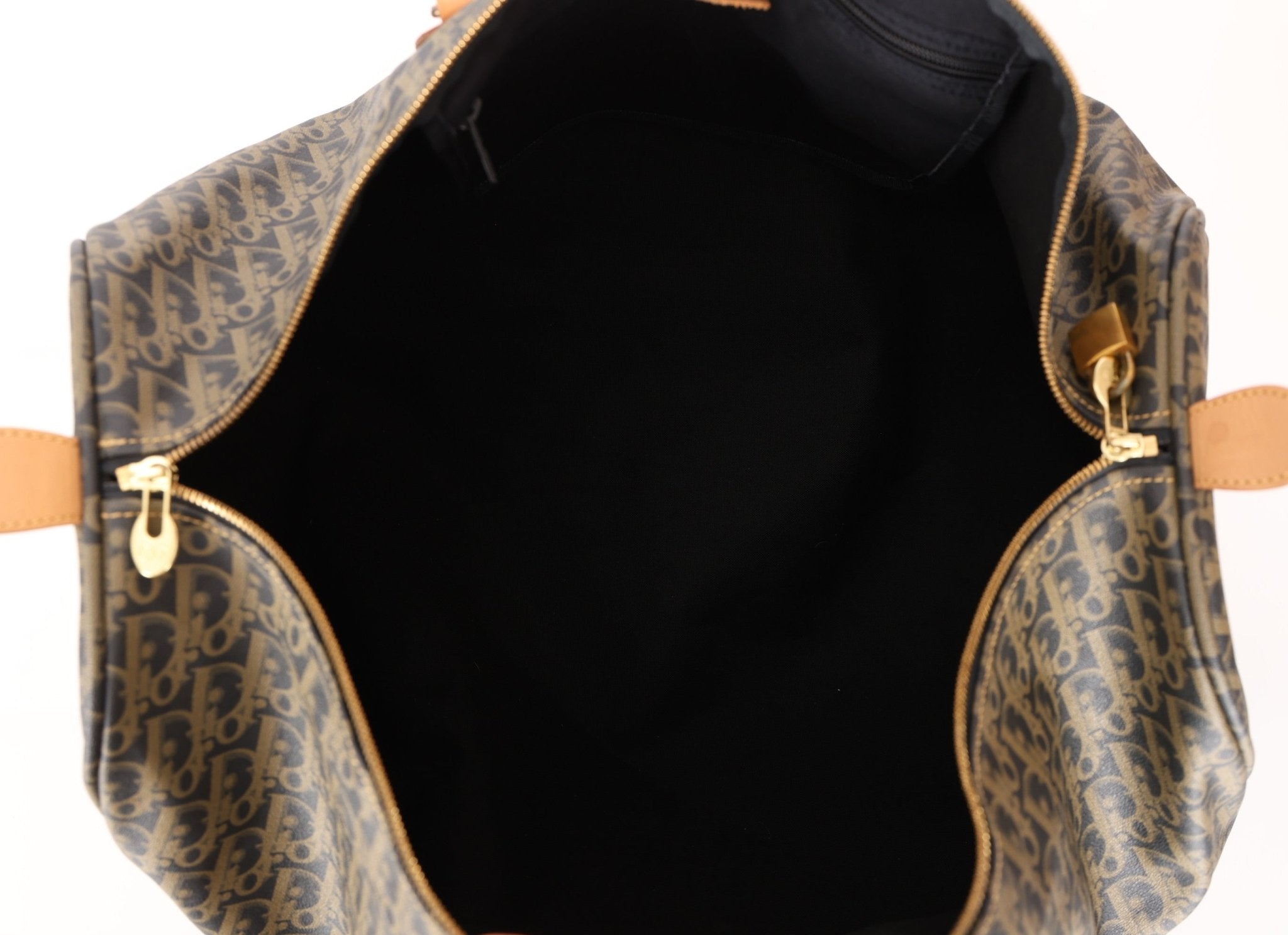 Dior Coated Canvas Trotter Weekender Duffel Bag - FashioNica